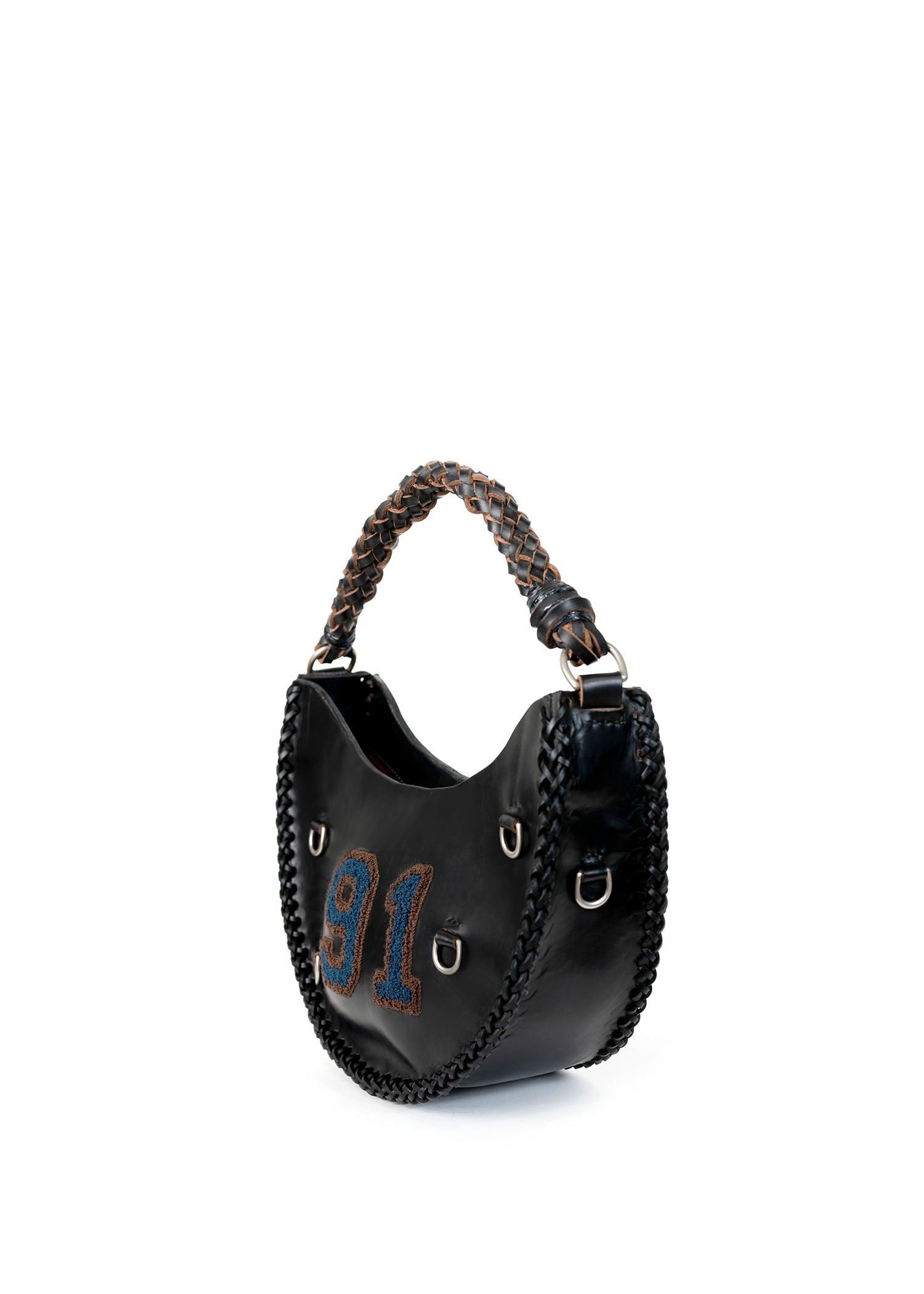 Half Moon Varsity Bag - Black