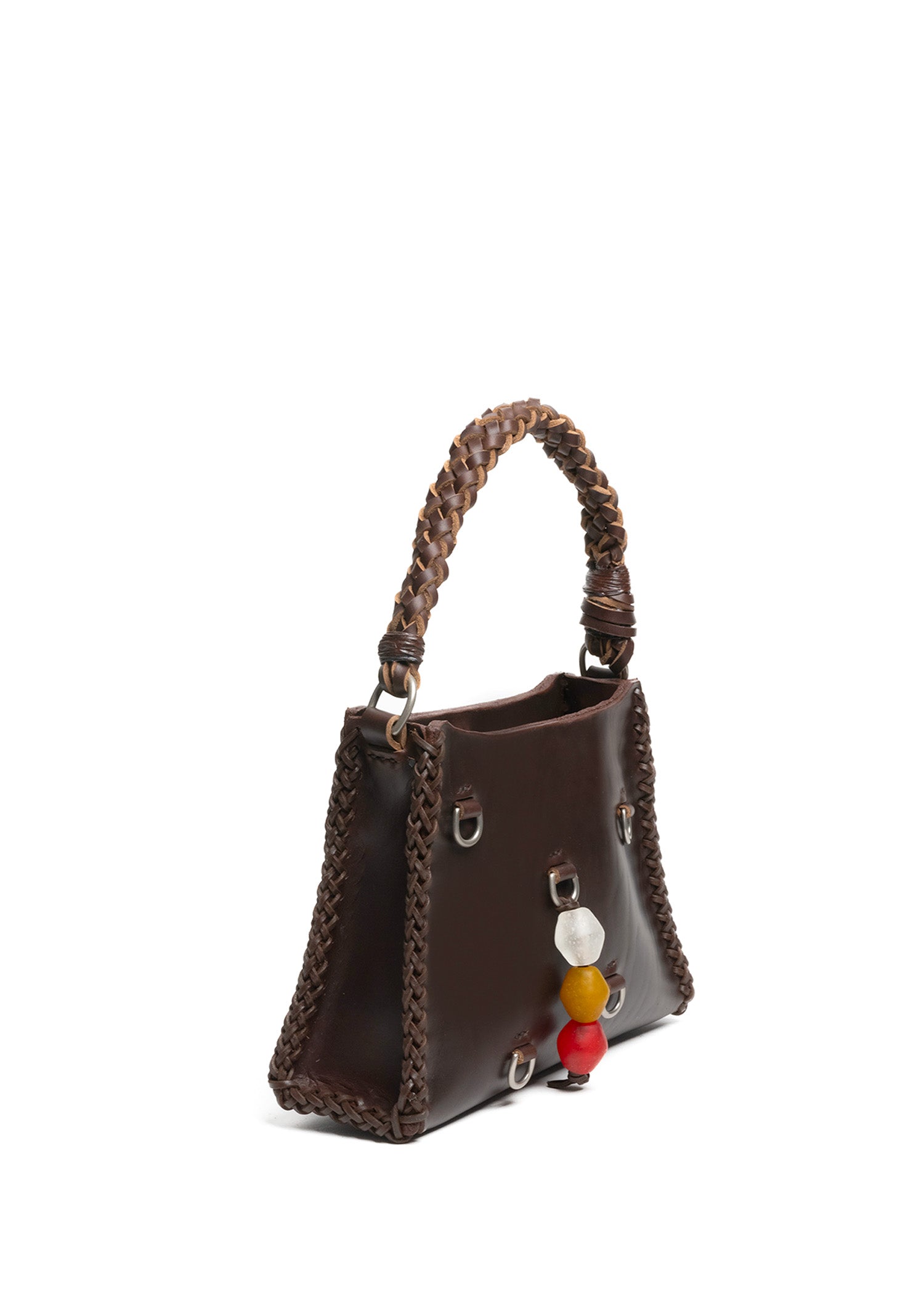 Small Mast Pyramid Bag - Brown