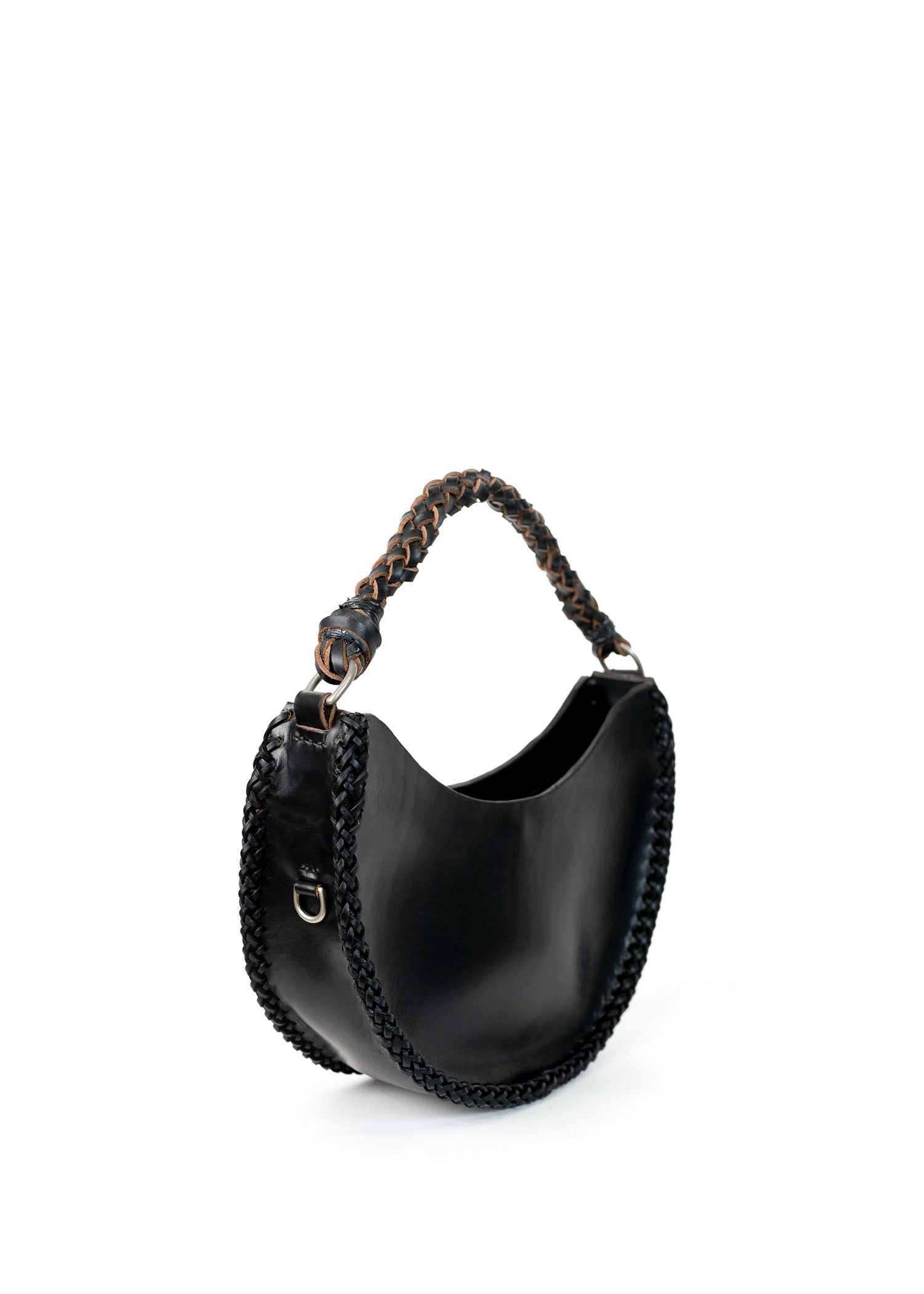 Half Moon Varsity Bag - Black