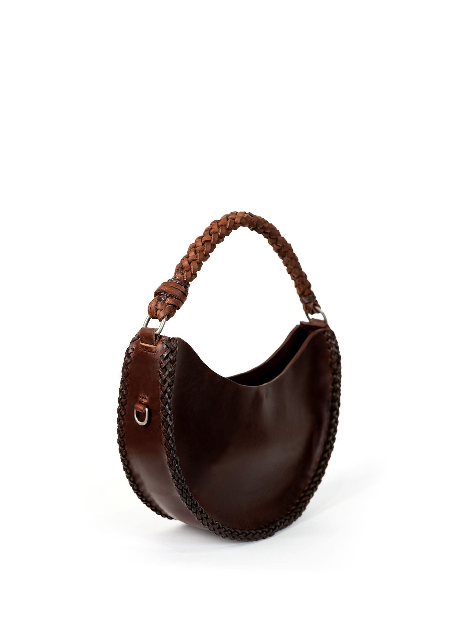 Half Moon Varsity Bag - Brown