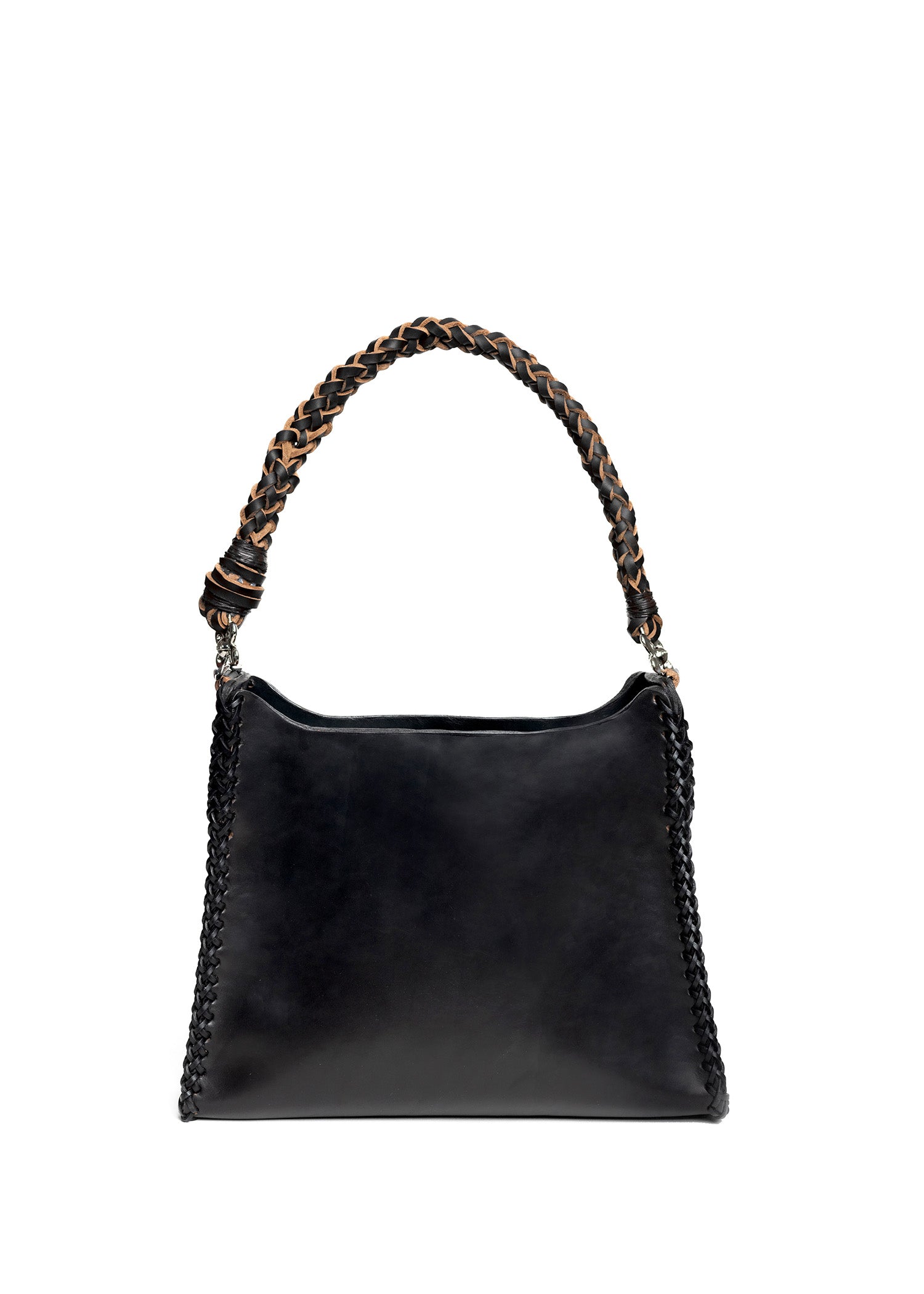 Pyramid Shoulder Bag - Black