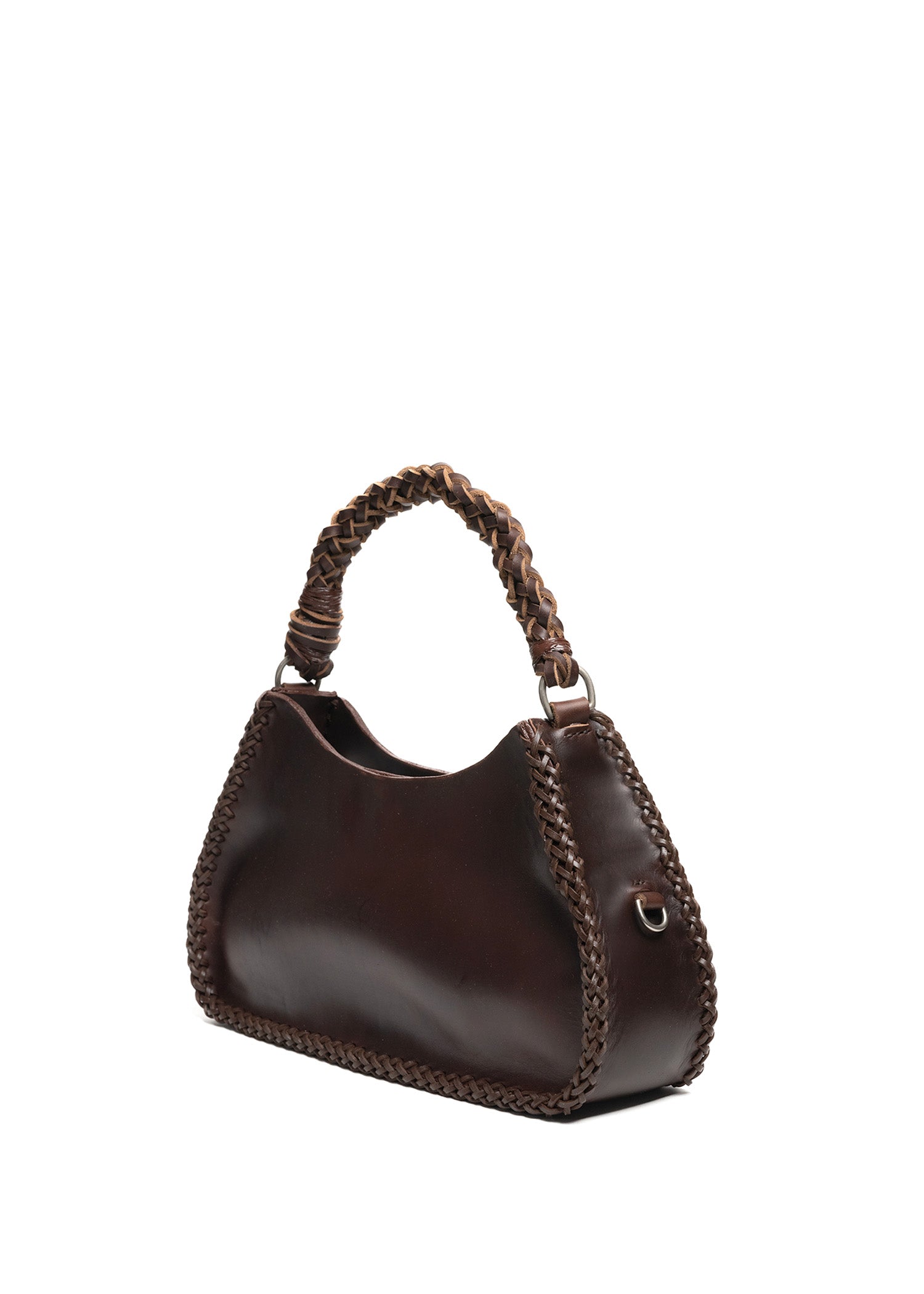 Mast Baguette Shoulder Bag - Brown