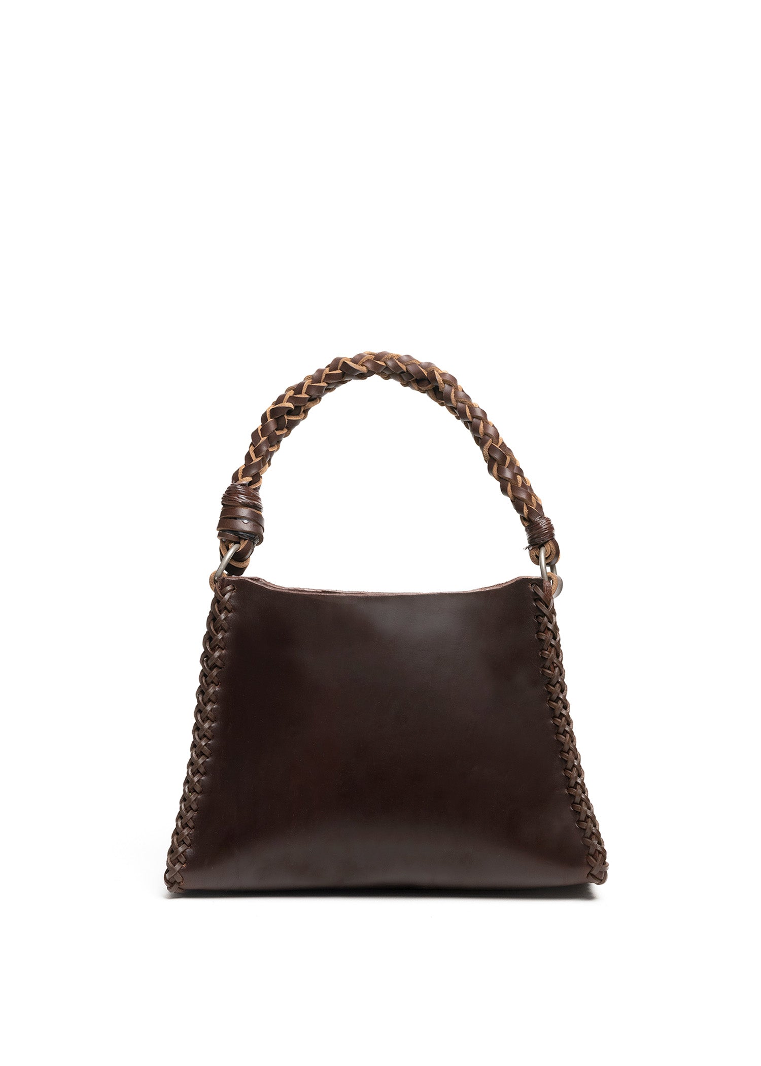 Small Star Pyramid Bag - Brown