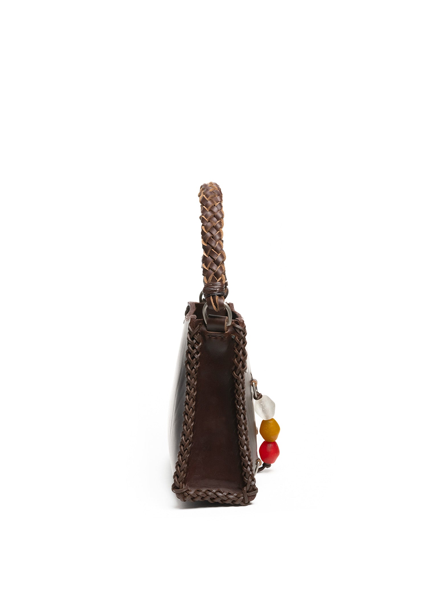 Small Mast Pyramid Bag - Brown